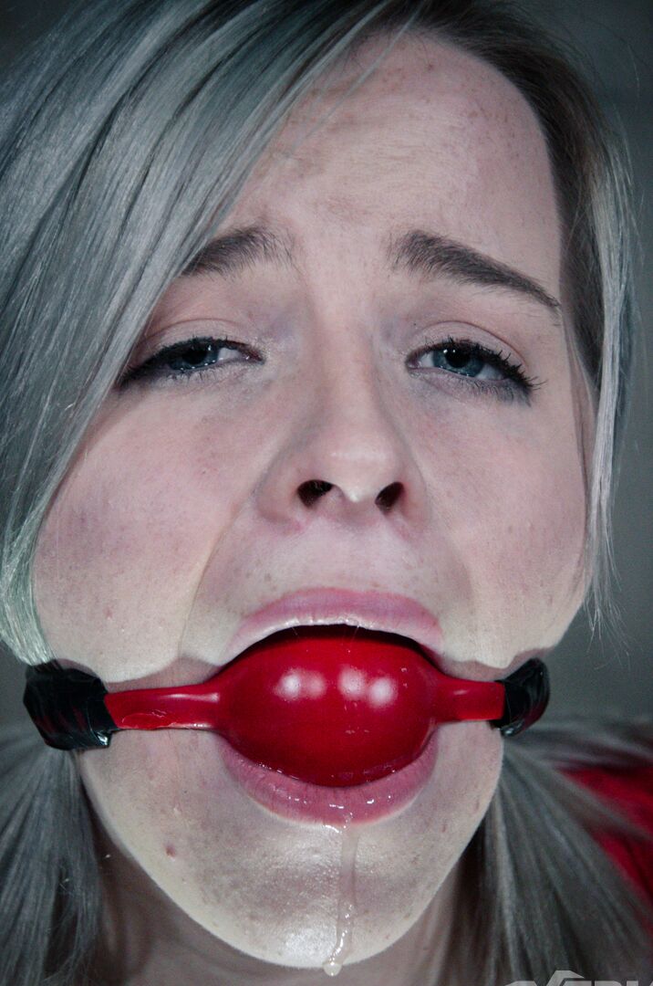 14P Naked chick Bambi Belle is tortured beyond belief while tied up in a dungeon