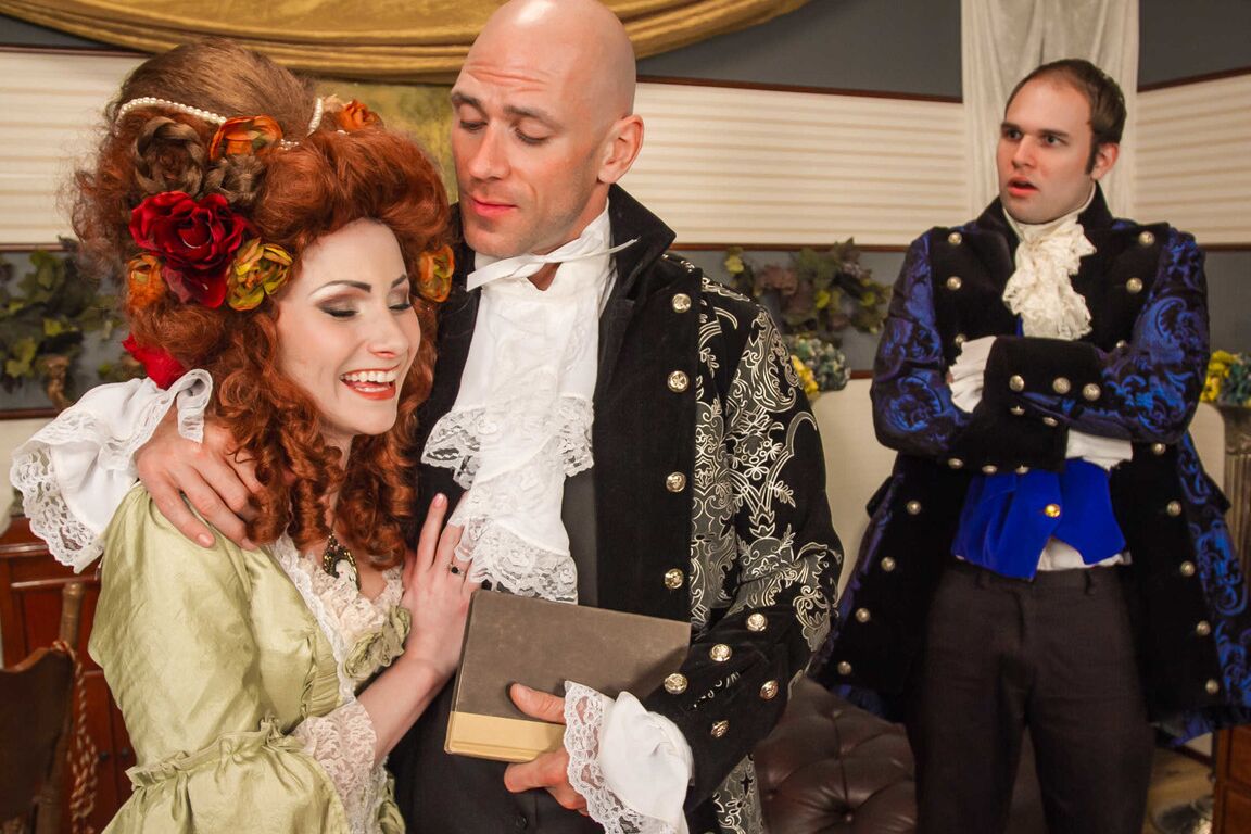 21P Hot costumed redhead Veruca James bends for doggystyle & gets massive facial