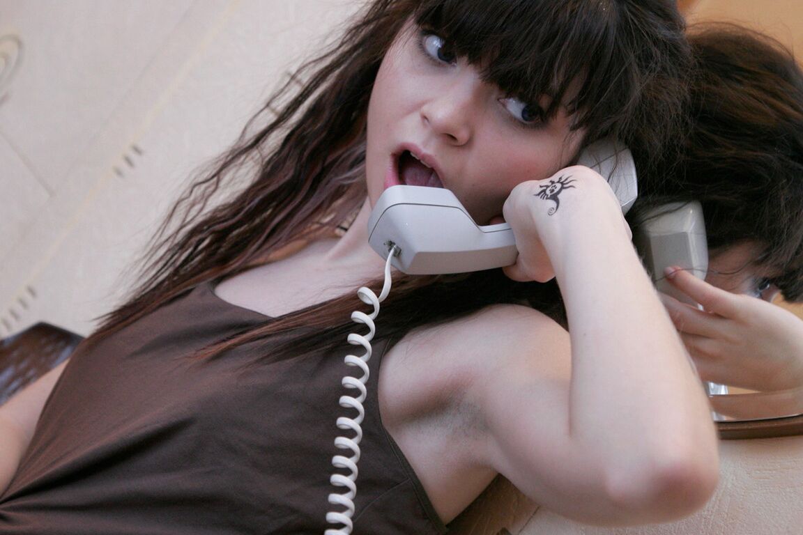 15P Thin teen Kaira 18 strips naked in front of a mirror after a phone call
