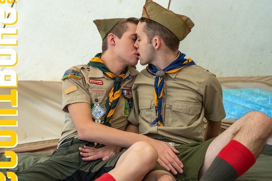 21P Scout Boys SCOUT JACK BAILEY , SCOUT MARCUS , SCOUTMASTER WOLF