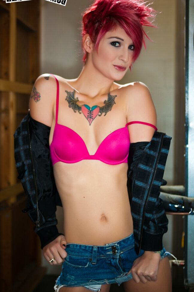 17P Sassy slut Kleio shows off her sweet ass in knee socks in abandoned building