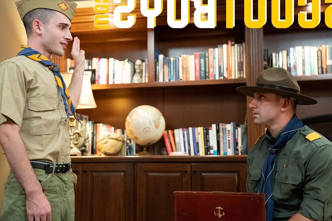 21P Scout Boys SCOUT OLIVER , SCOUTMASTER FANTANA