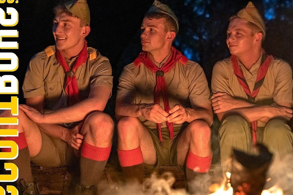 21P Scout Boys Scout Colton, Scout Logan , Scoutmaster McKeon