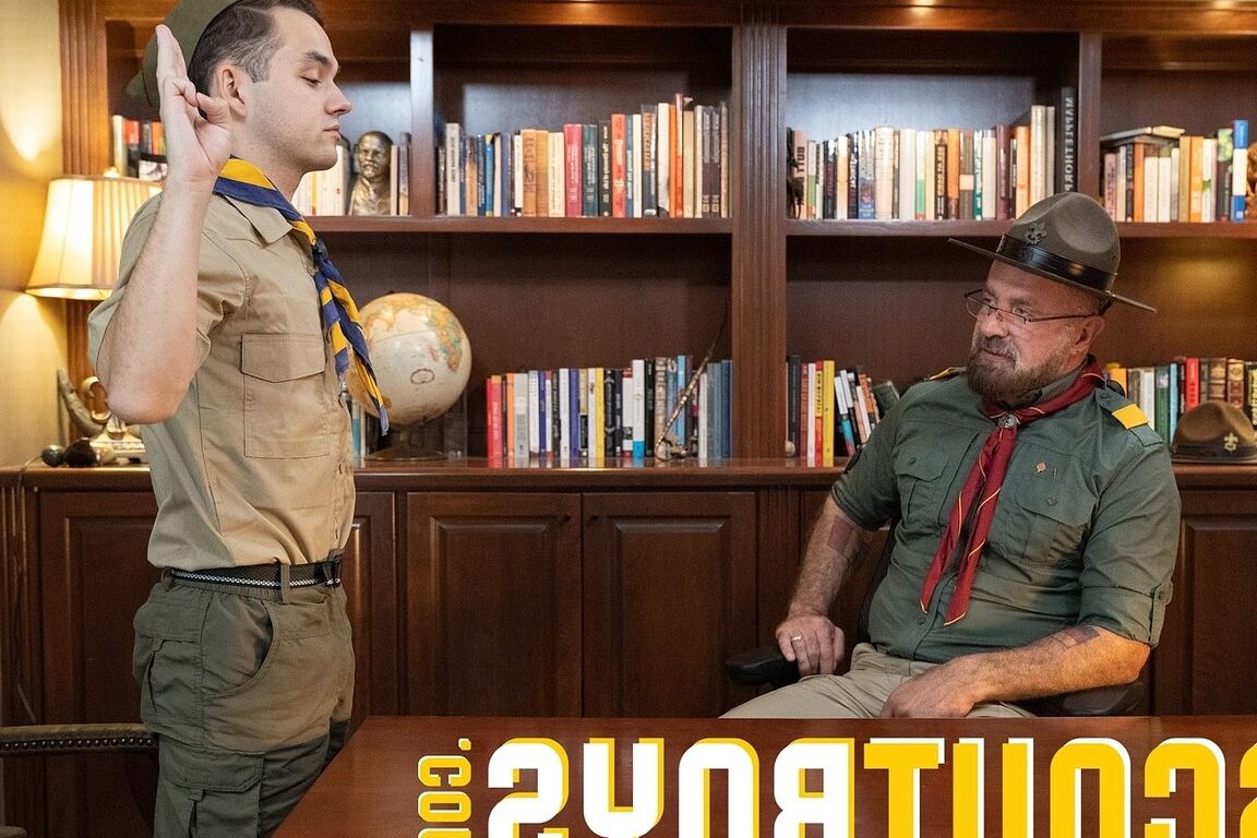 20P Scout Boys SCOUT MARCUS , SCOUTMASTER KAMP