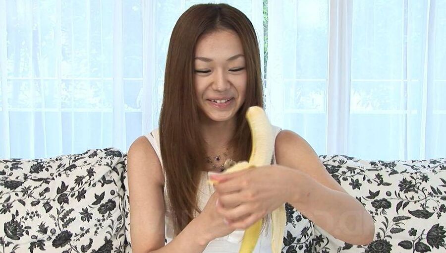 12P Serina Hayakawa Asian learns on fruits how to suck cock very well