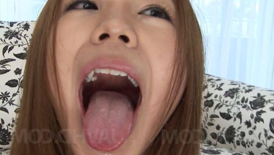 12P Serina Hayakawa Asian learns on fruits how to suck cock very well