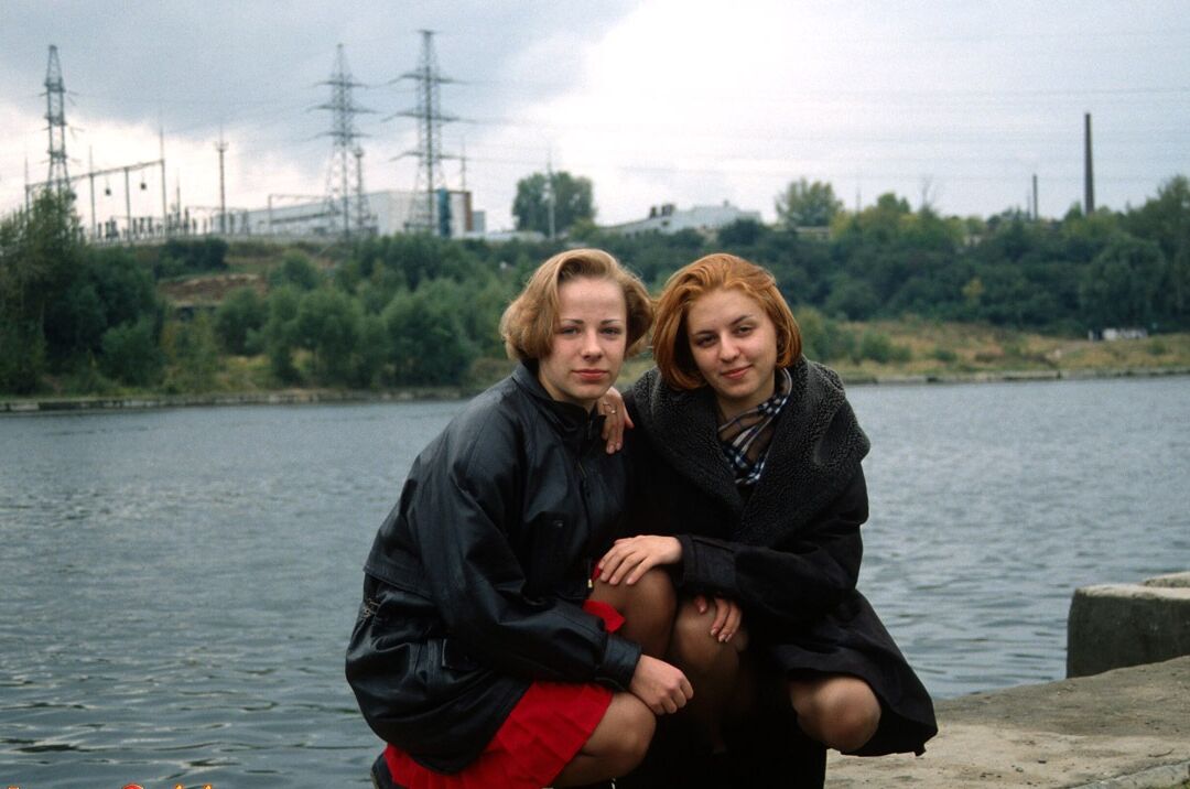 13P Young dykes reveal their beavers while helping each other out of their clothes