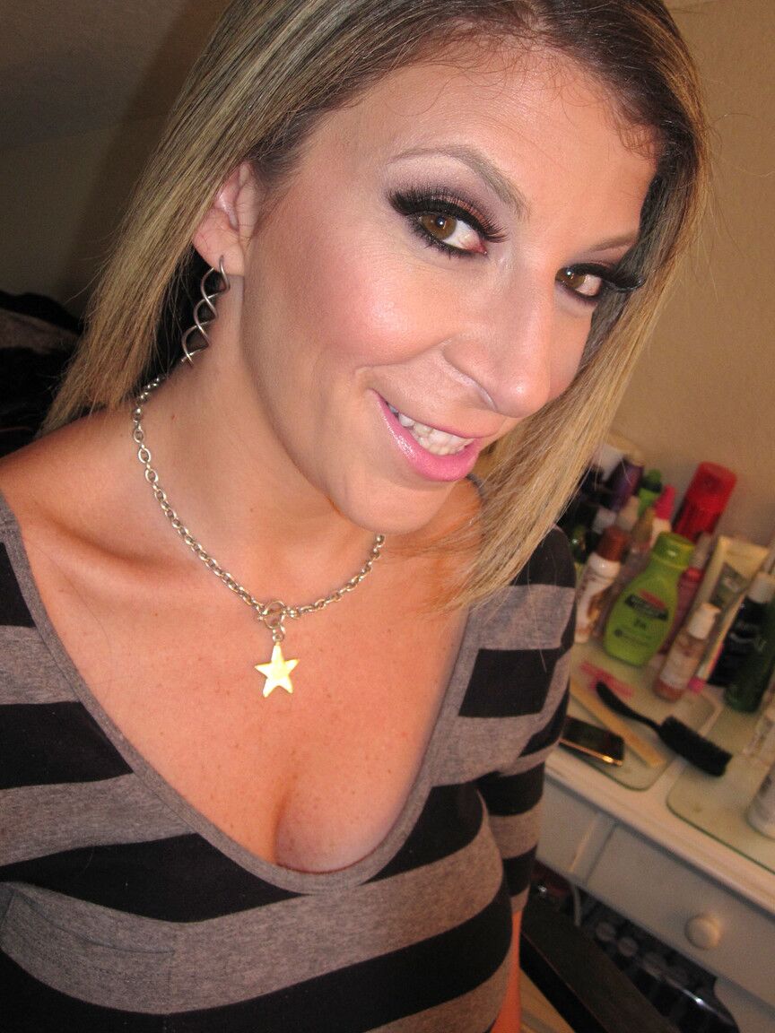 17P Curvy MILFs Sara Jay flashes her huge fake boobs and teases with enormous ass