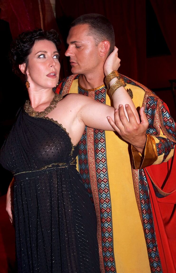 17P Roman empress with big tits Lydia St Martin gets assfucked on the floor