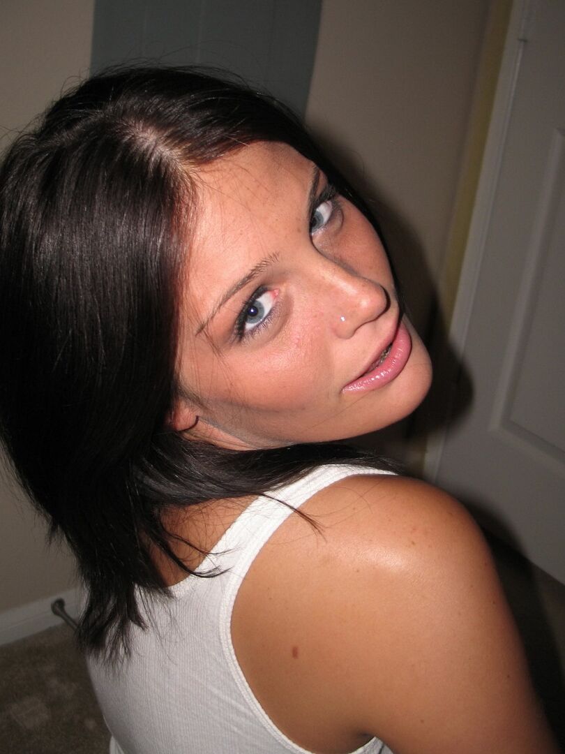 12P First timer Whitney uncovers her natural tits before sliding her panties aside