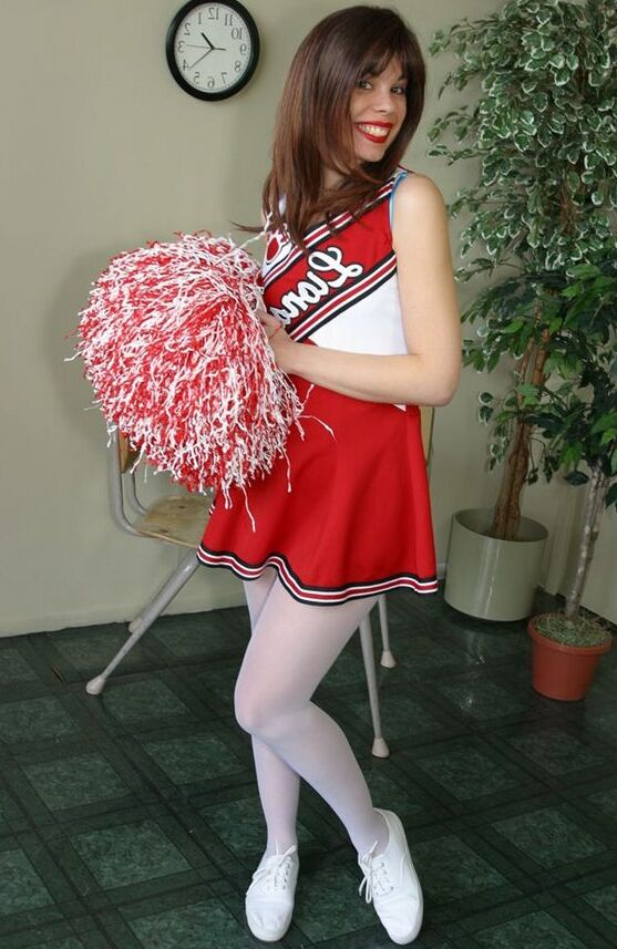 12P Nylon Angie Cheerleading bombasse en collants