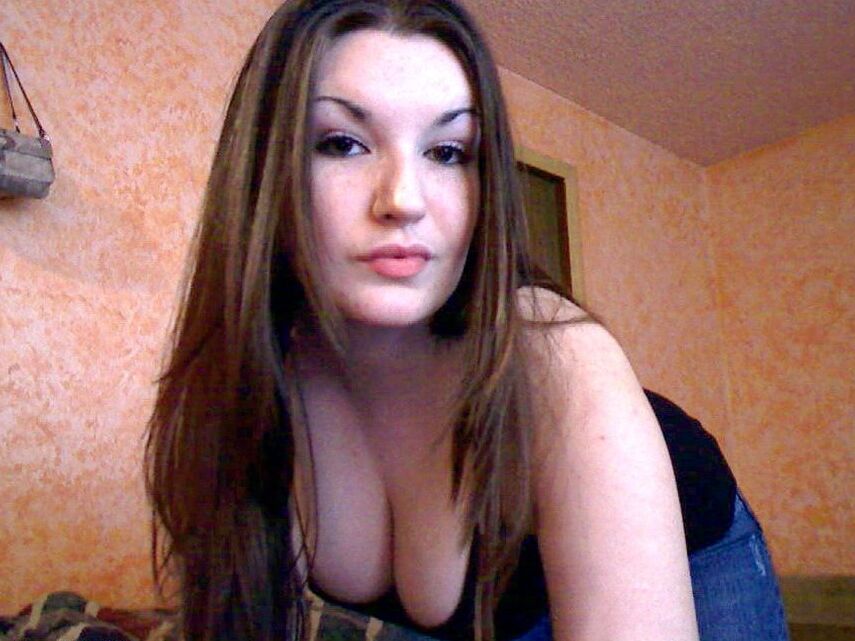 12P Kayla loves to rub and squeeze her huge tits for you