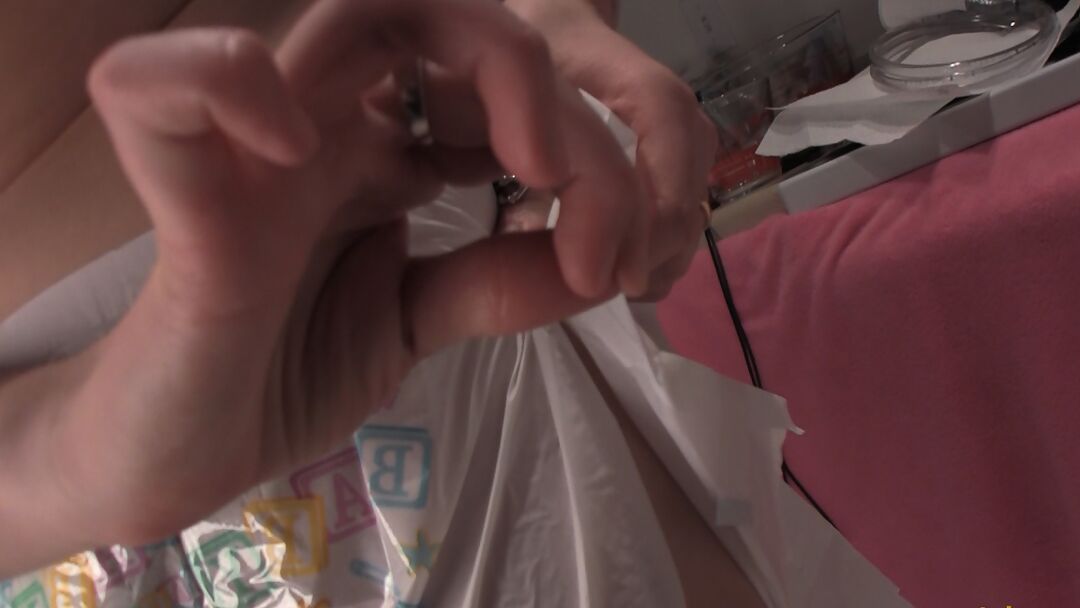 16P Oh look here is a gorgeous brand new Diaper Slut cutie Imagine Imagine is so