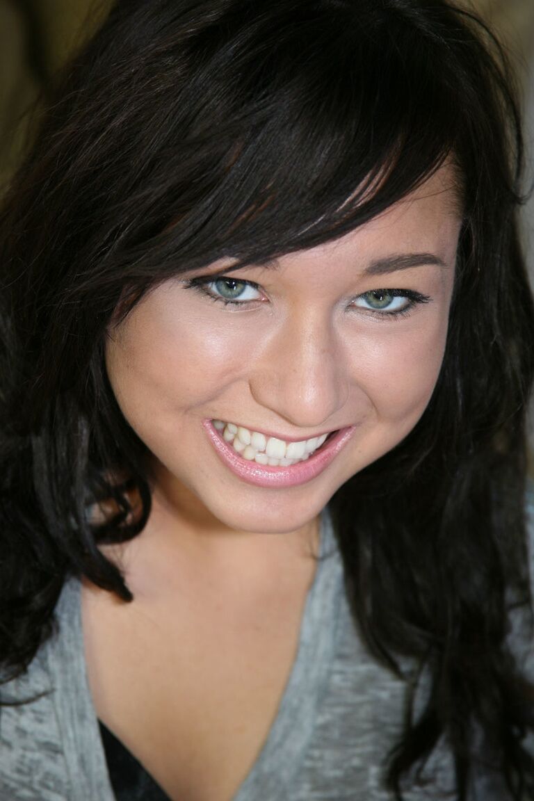 15P Cute brunette Jesse Jordan strips naked before lubing up for a POV handjob