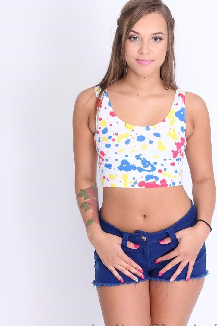 21P Anjo elegante Melissa Moore, Liza Rowe, Kimberly Brix, Kenzie Green