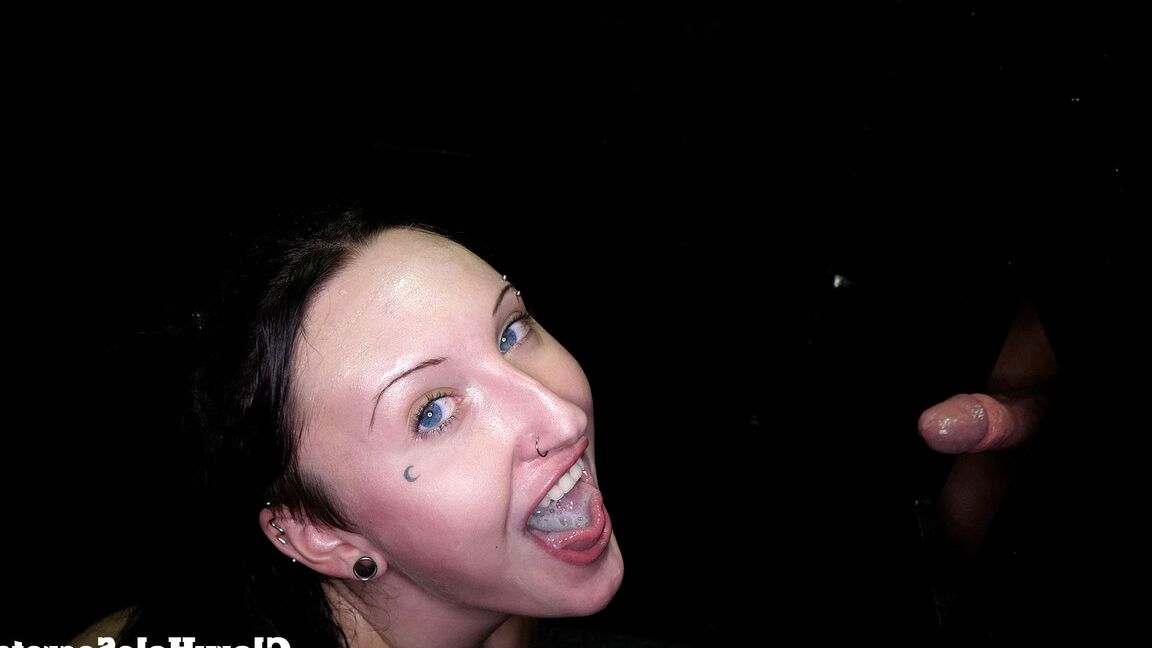 15P Raven Vice's First Gloryhole Video, Scene 01