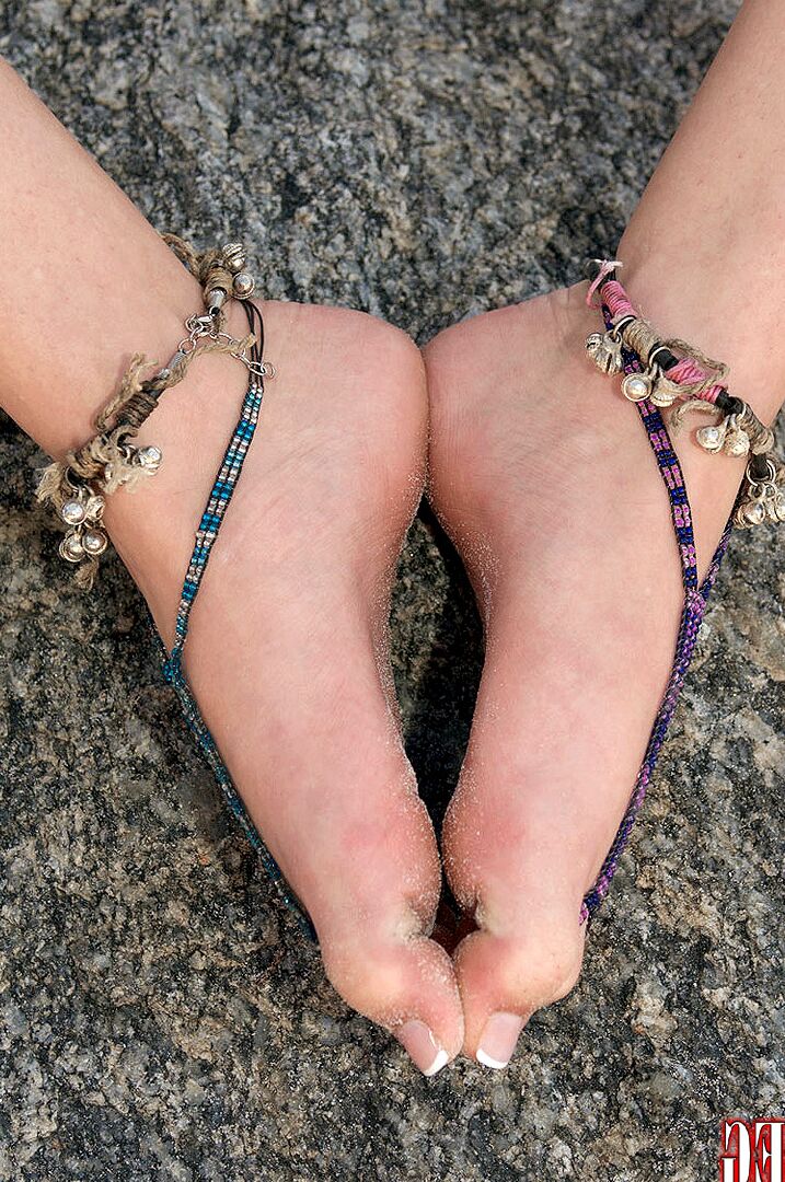 16P Leg Sex Pés arenosos de Michelle
