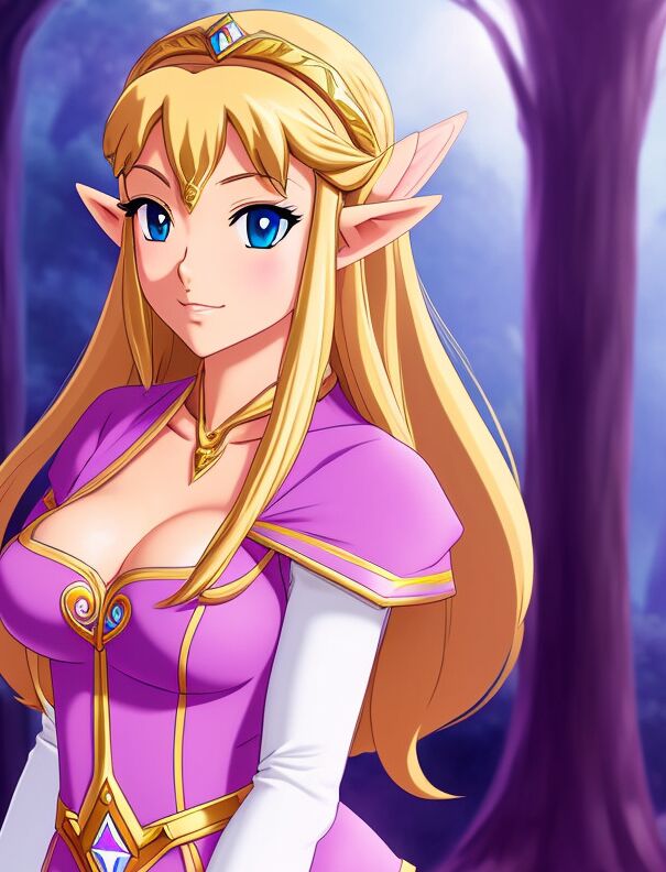 10P Photos porno AI Princesse Zelda
