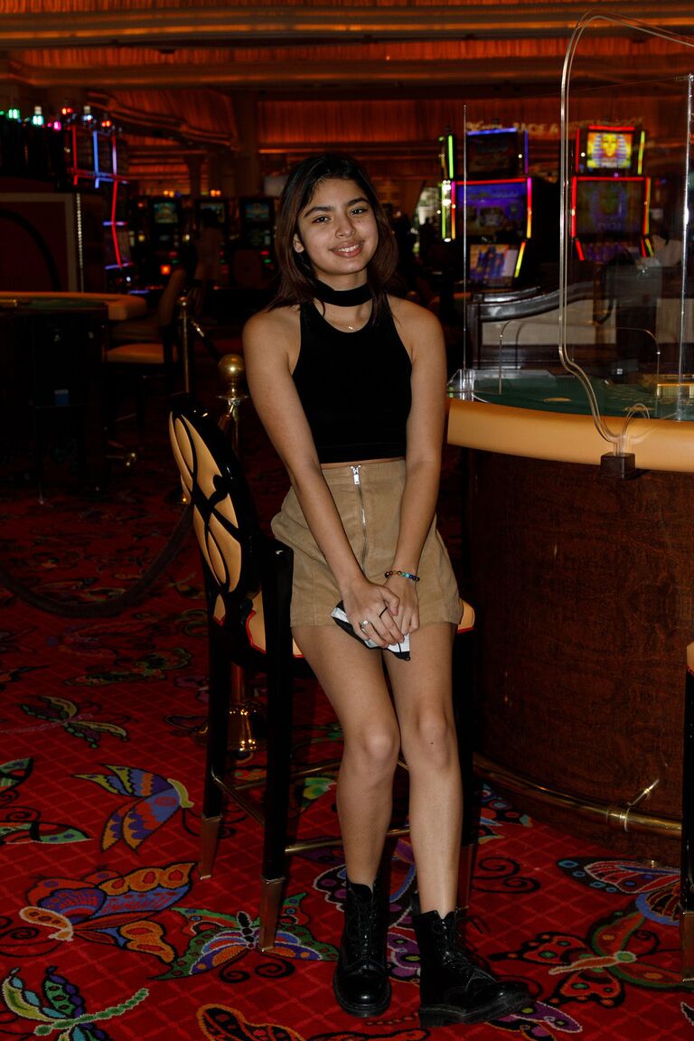 13P Amateur babe Hazel Heart flashes her undies in public and goes naked at home