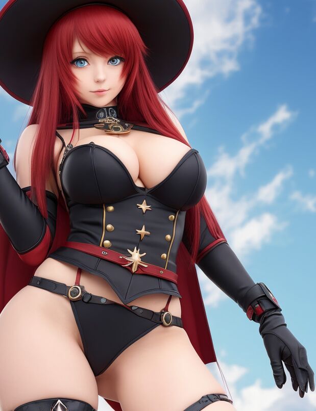 11P Tanine, l'étourdissante rousse Hentai, exhibe ses incroyables gros seins