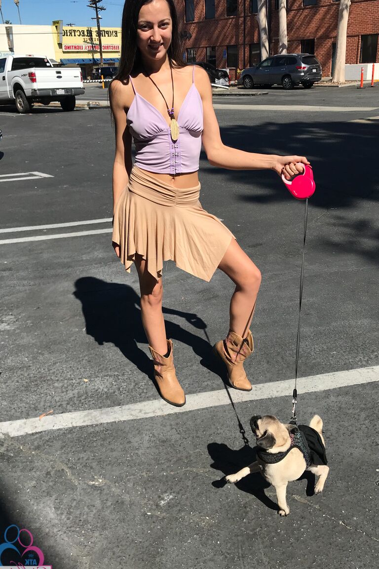 21P Teen Lily Adams unveils her yummy pussy after showing her tiny tits in public