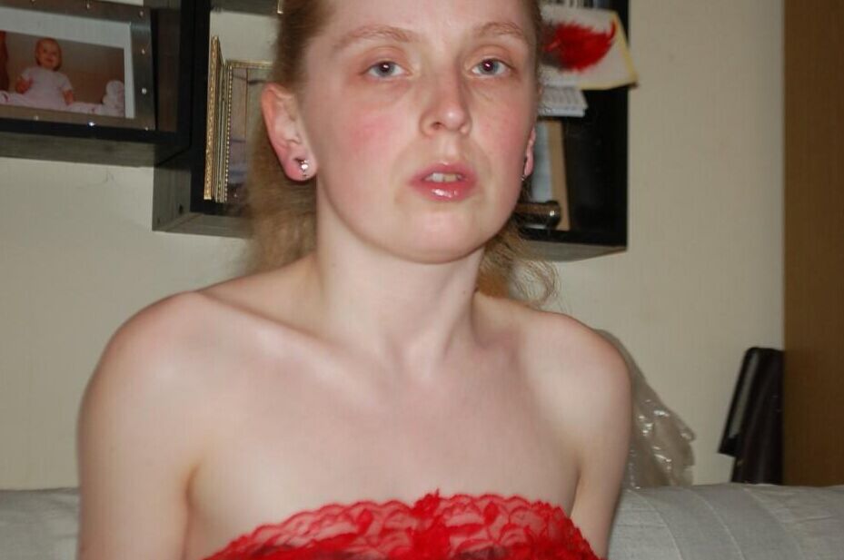 16P Amateur model is ball gagged and restrained in her place of residence