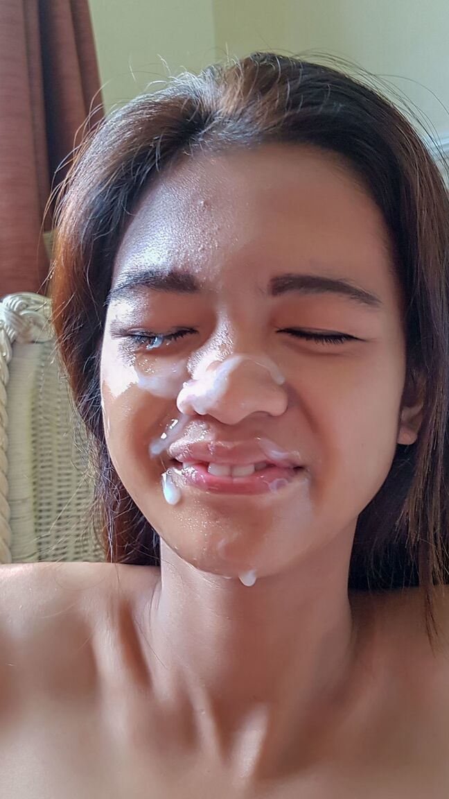 20P フィリピン人美女 Lyka Lucero がハメ撮りでペニスをしゃぶった後モンスター顔射