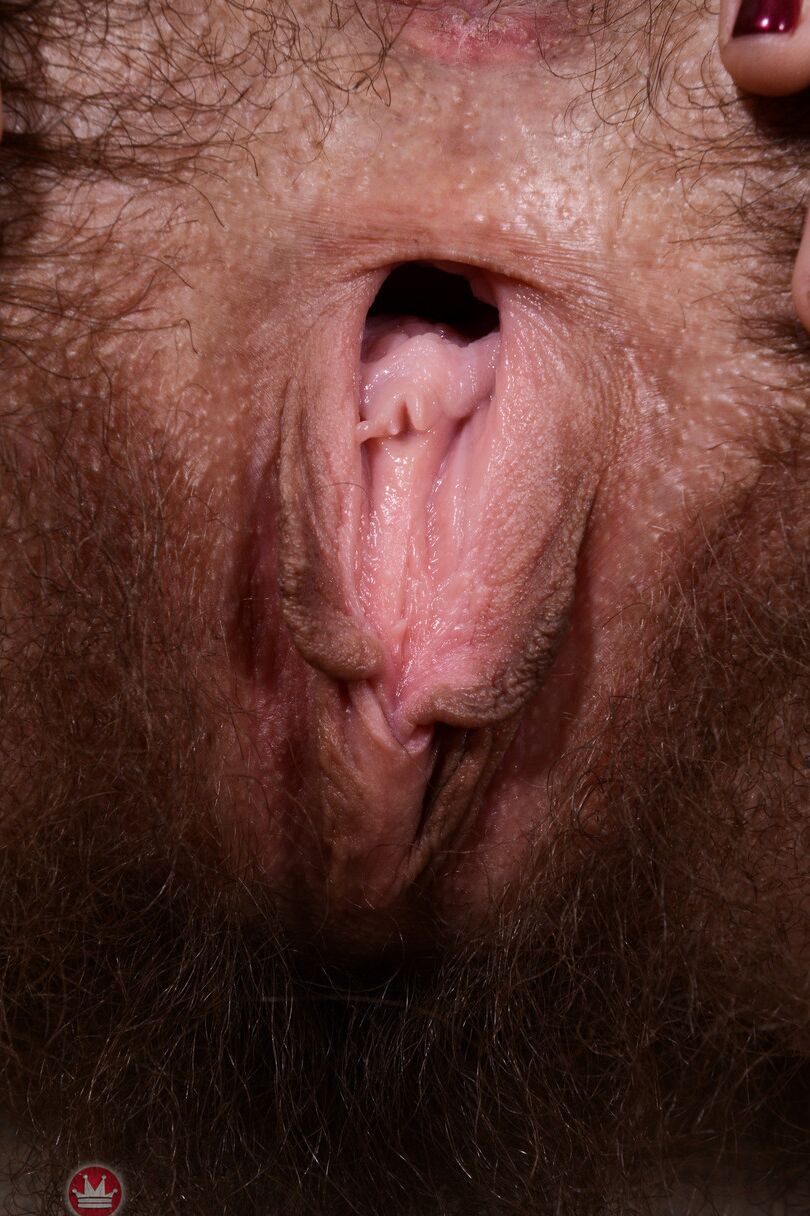 20 Pics Skinny alt Russian Pearl Sage tira e exibe sua virilha super peluda