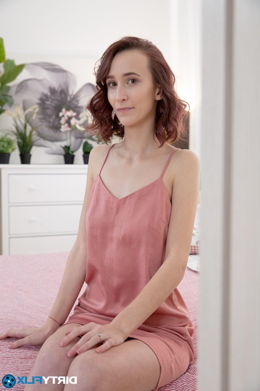 20P 19 yo skinny GF Miss Nimpho gets cunnilingus & a good dicking from her new man