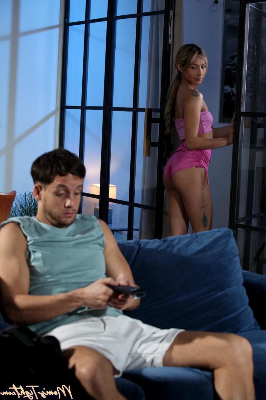 20P Petite MILF Veronica Leal gets fucked in various positions by her stepson