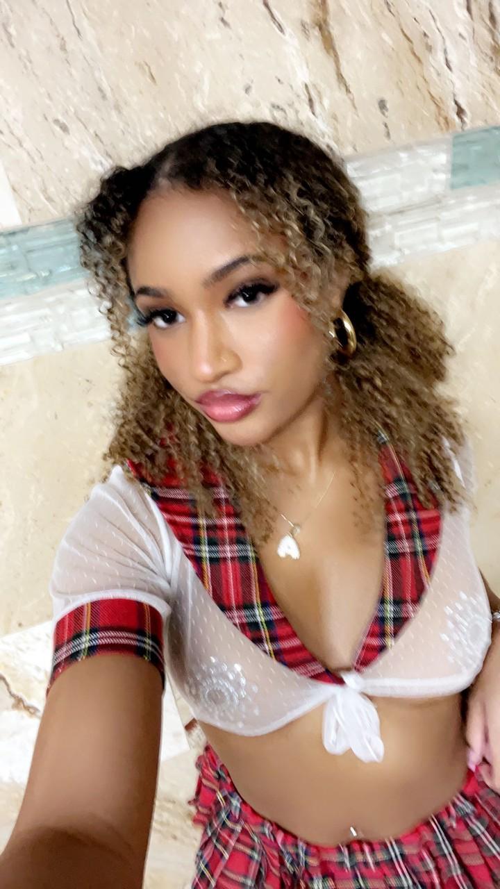 17P Curly haired babe Sky Alexxxis shows off her big ass in a sexy compilation