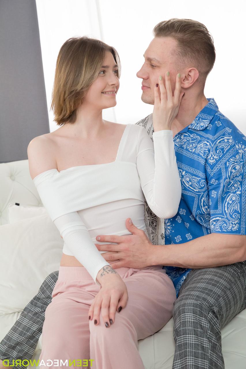 20P Pretty teen Funky Town enjoys hardcore anal & vaginal sex with a hung stud