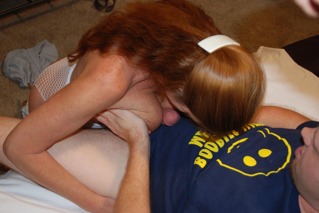 20P Cheating wife in a white bodystocking gives a superb BJ and gets screwed hard