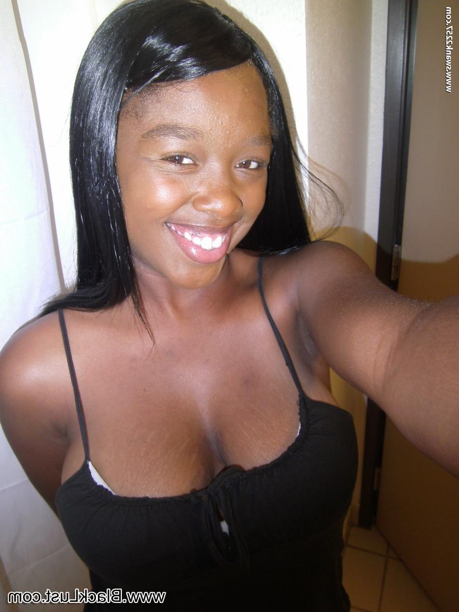 20P Gorgeous ebony Christie C flaunts her big boobs and nips in a solo