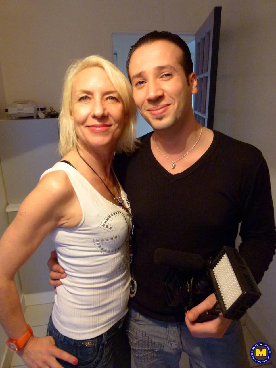 20P Blonde French lady Charly Sparks enjoys wild hardcore sex with a hung guy
