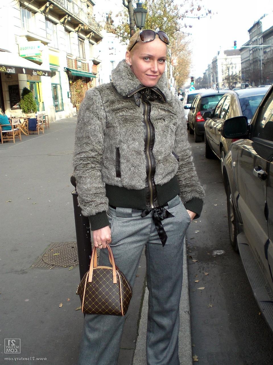 15P Gorgeous Czech MILF Kathia Nobili having great time in Budapest