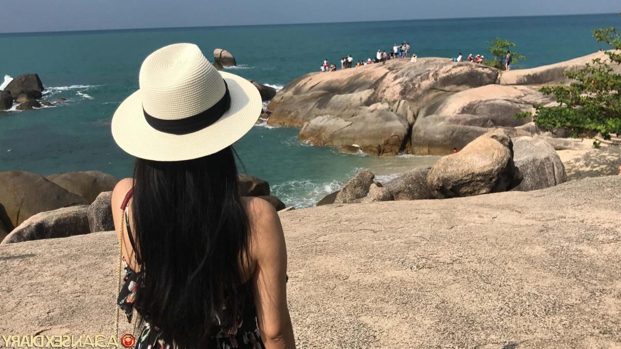 20P MILF asiática sexy com peitos grandes e bunda grande May O é fodida com força em ação POV