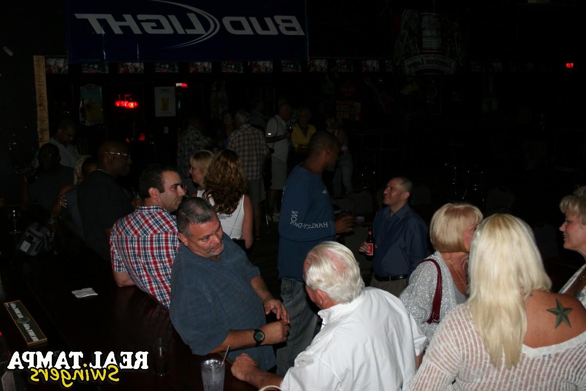 20P Horny matures with big juggs flaunt their bosoms in a night club