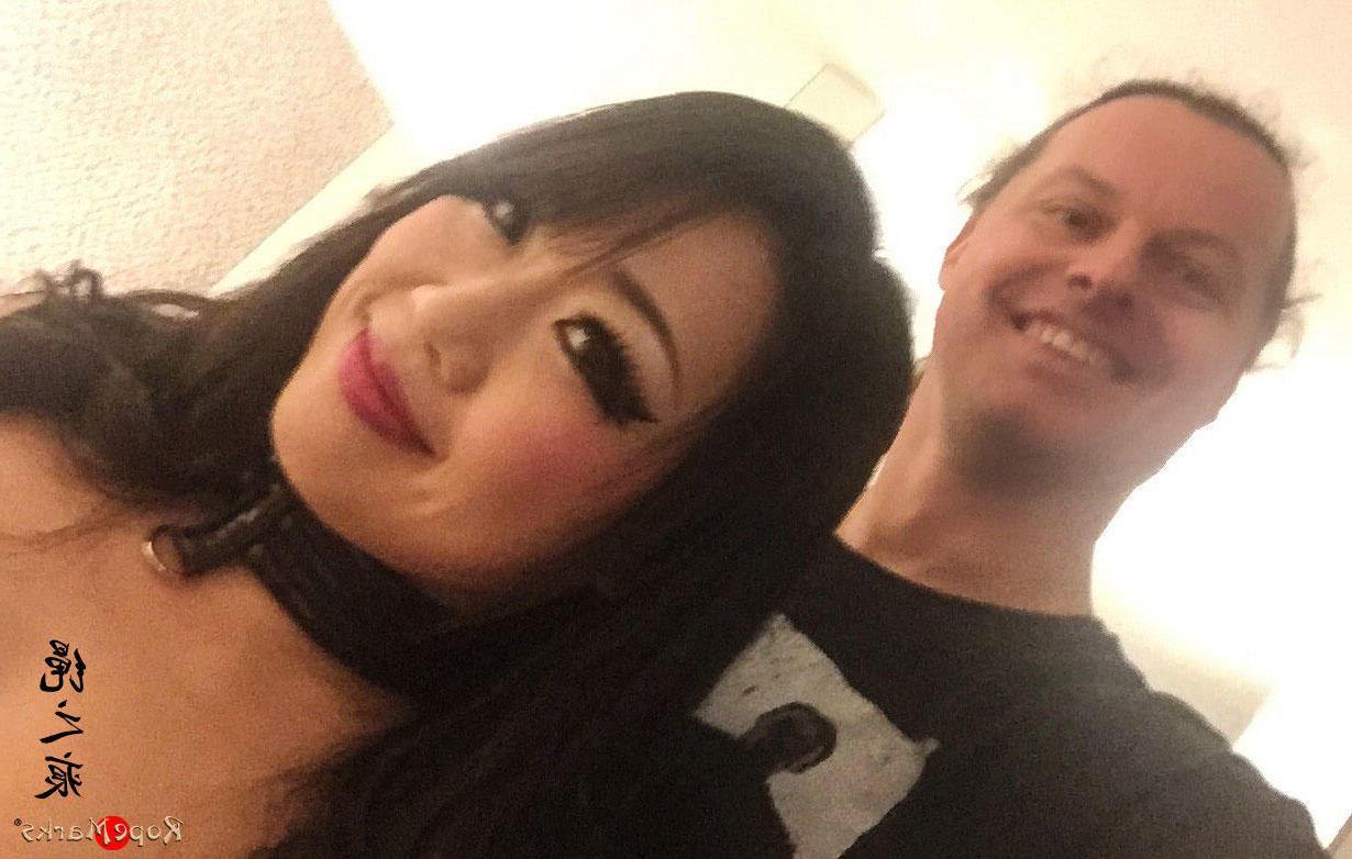 16P Asian chick is tied up with ropes on a bed before being blindfolded