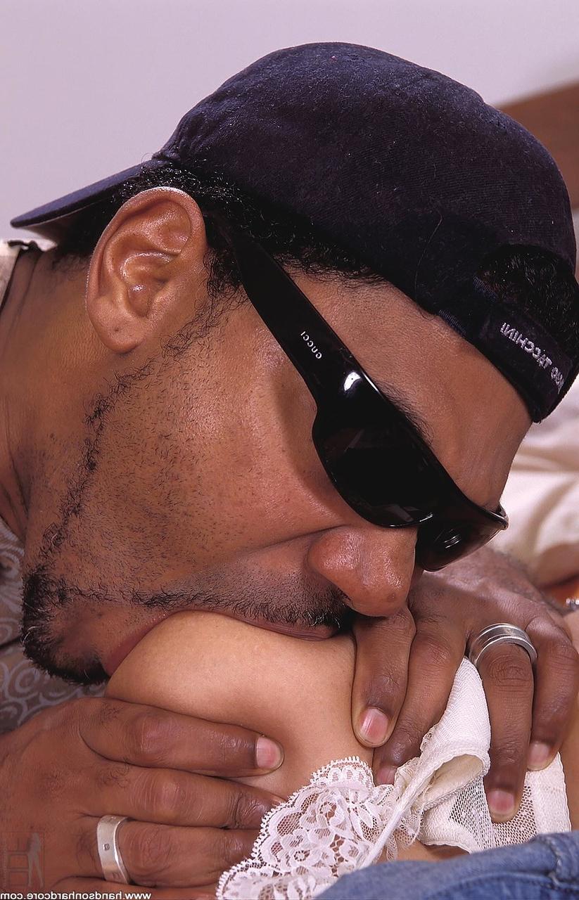 20P Busty blonde Stacy Silver enjoys hardcore anal sex with a black man