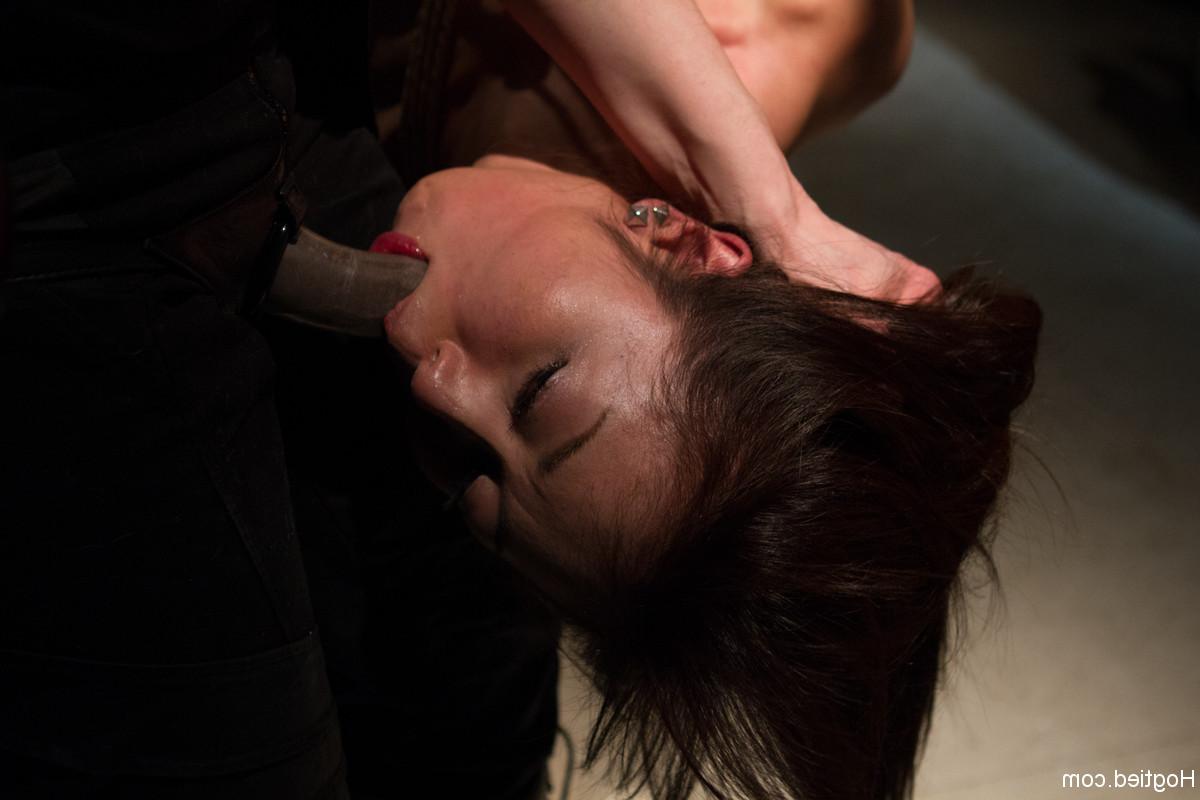 20P Submissive Japanese Marica Hase getting brutally toyed while bound