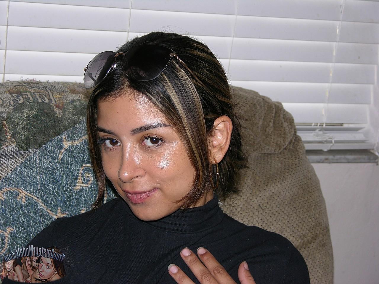 18P First timer Alyse swaps oral sex with an old guy in a living room and on a bed