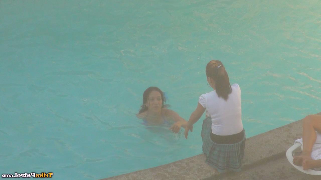 20P Cute Filipinas Jill & Ashley sharing a dick and exposing their hot bodies