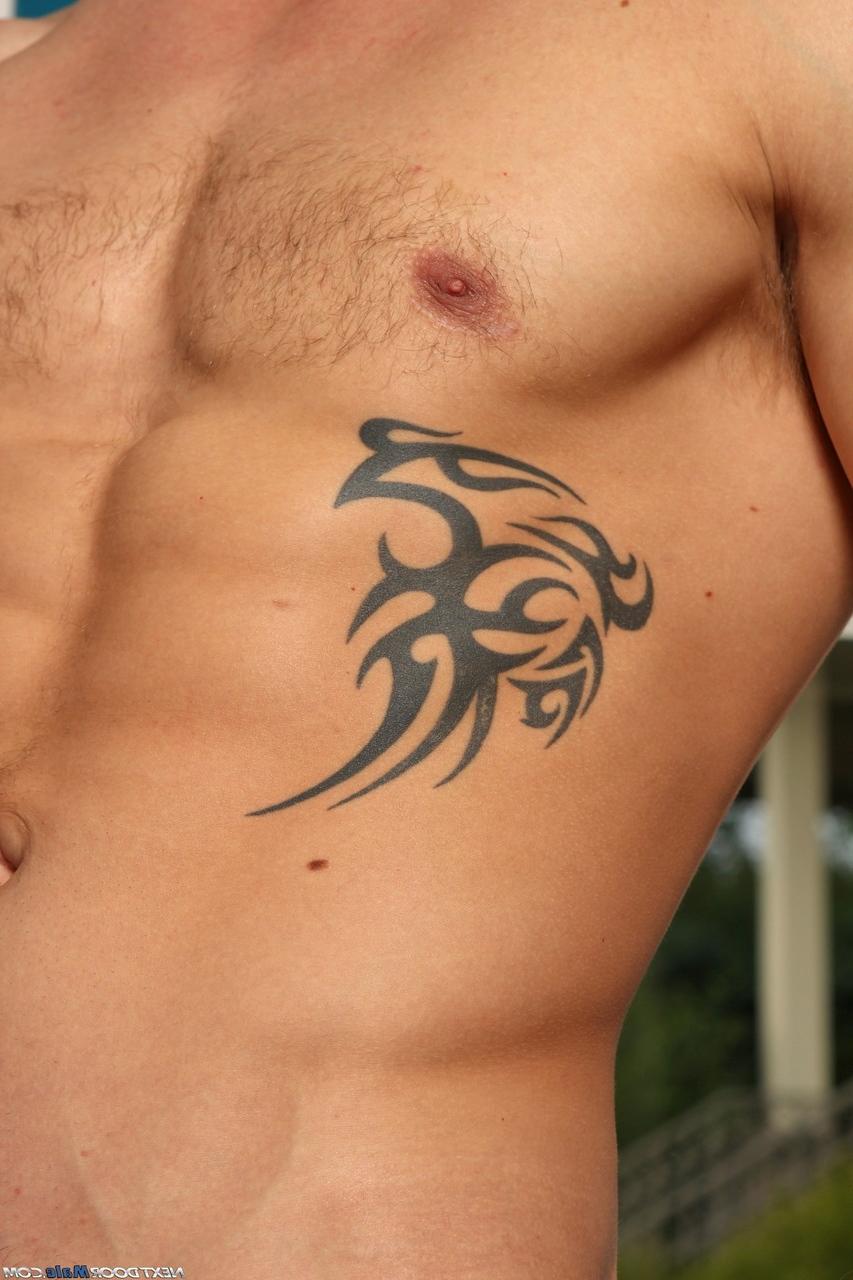20P O garanhão tatuado Trent Diesel abre as nádegas e mostra seu pênis rígido