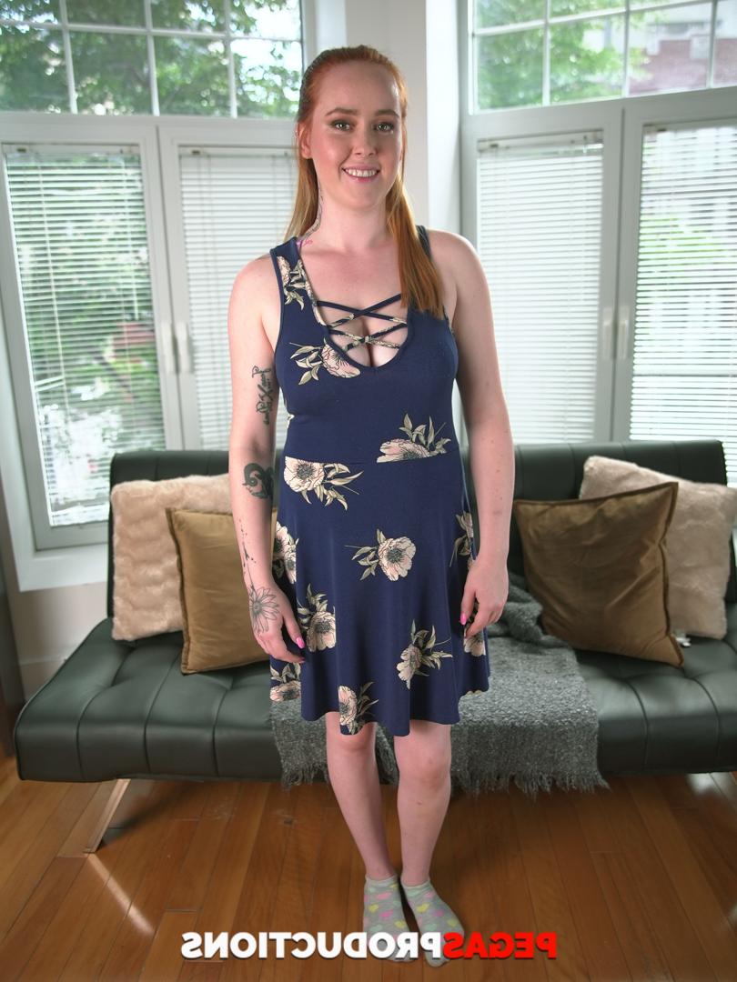 20P Chubby ginger Lexa Reed lets her stepdad grab her tits on the sofa