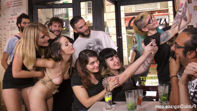 13P Nati Mellow is humiliated in public before being gangbanged as well