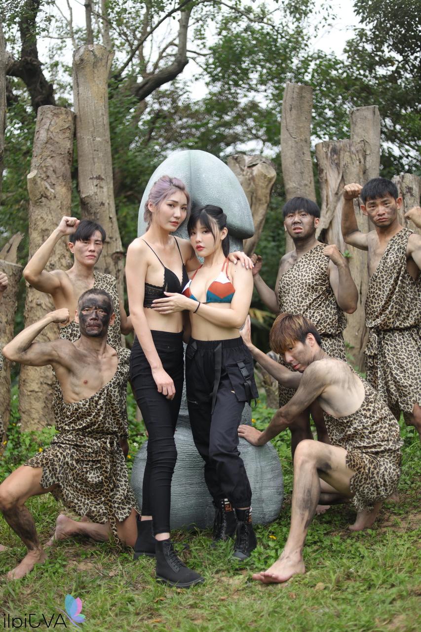 20P Wild Asian babe Li Zhiyan gets fucked during ritual sex action outdoors
