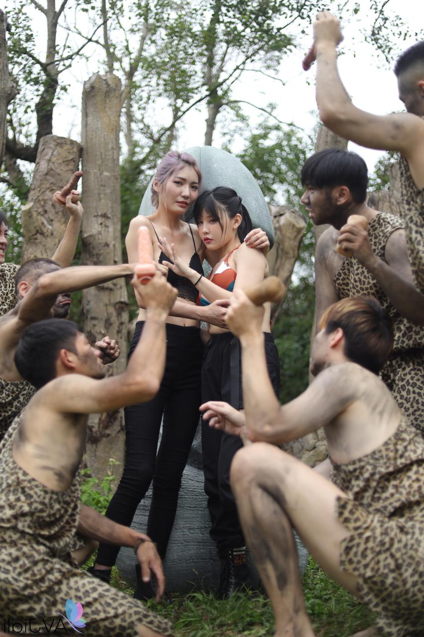 20P Wild Asian babe Li Zhiyan gets fucked during ritual sex action outdoors