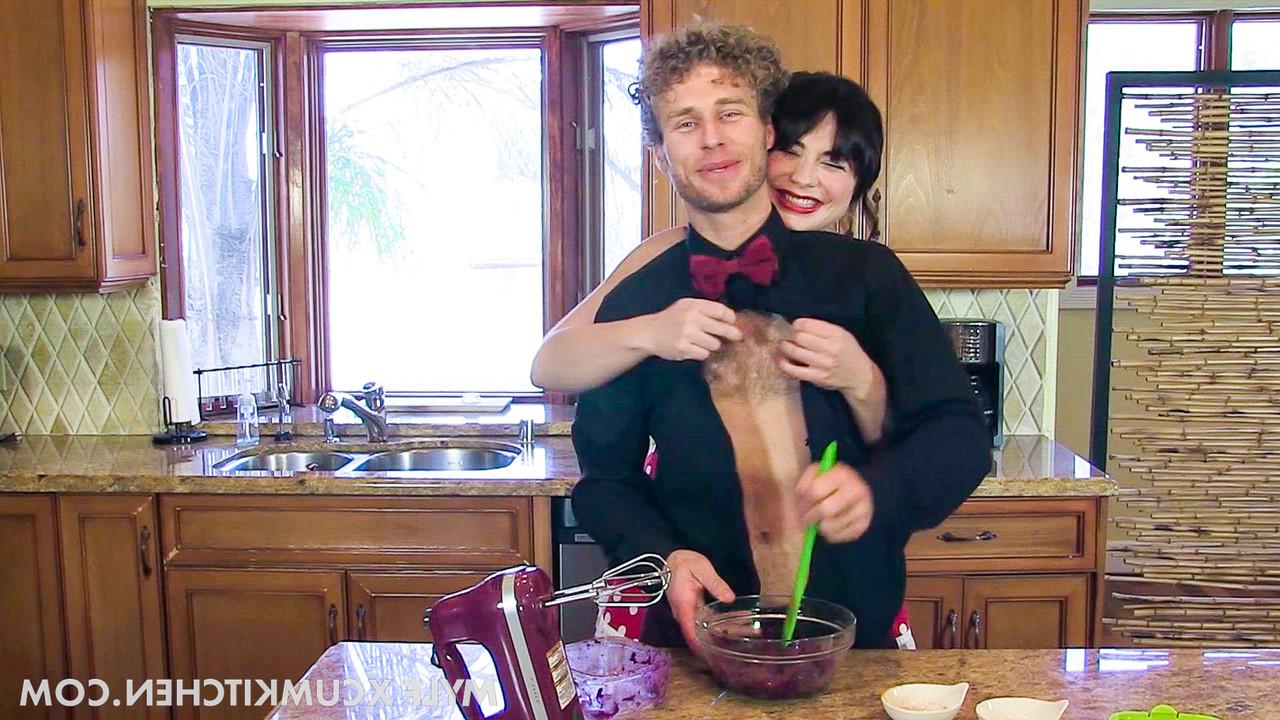 20P Chubby brunette MILF Siouxsie Q seduces her stepson & gets rammed in a kitchen