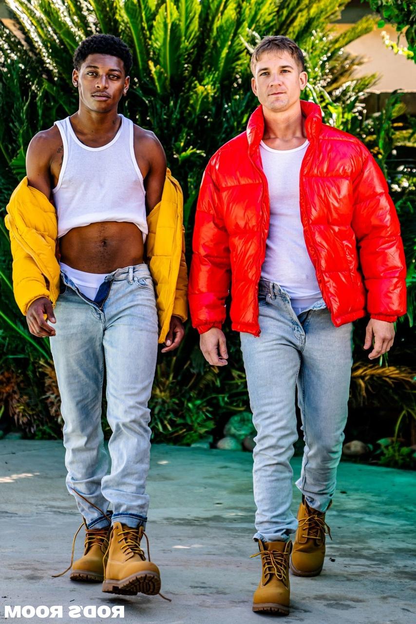 20P Los gays Brandon Anderson y Ty Santana tienen sexo anal por infrarrojos entre ellos